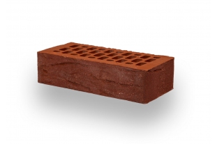 Голицынский кирпич лицевой 1НФ клинкер гранат гладкий
