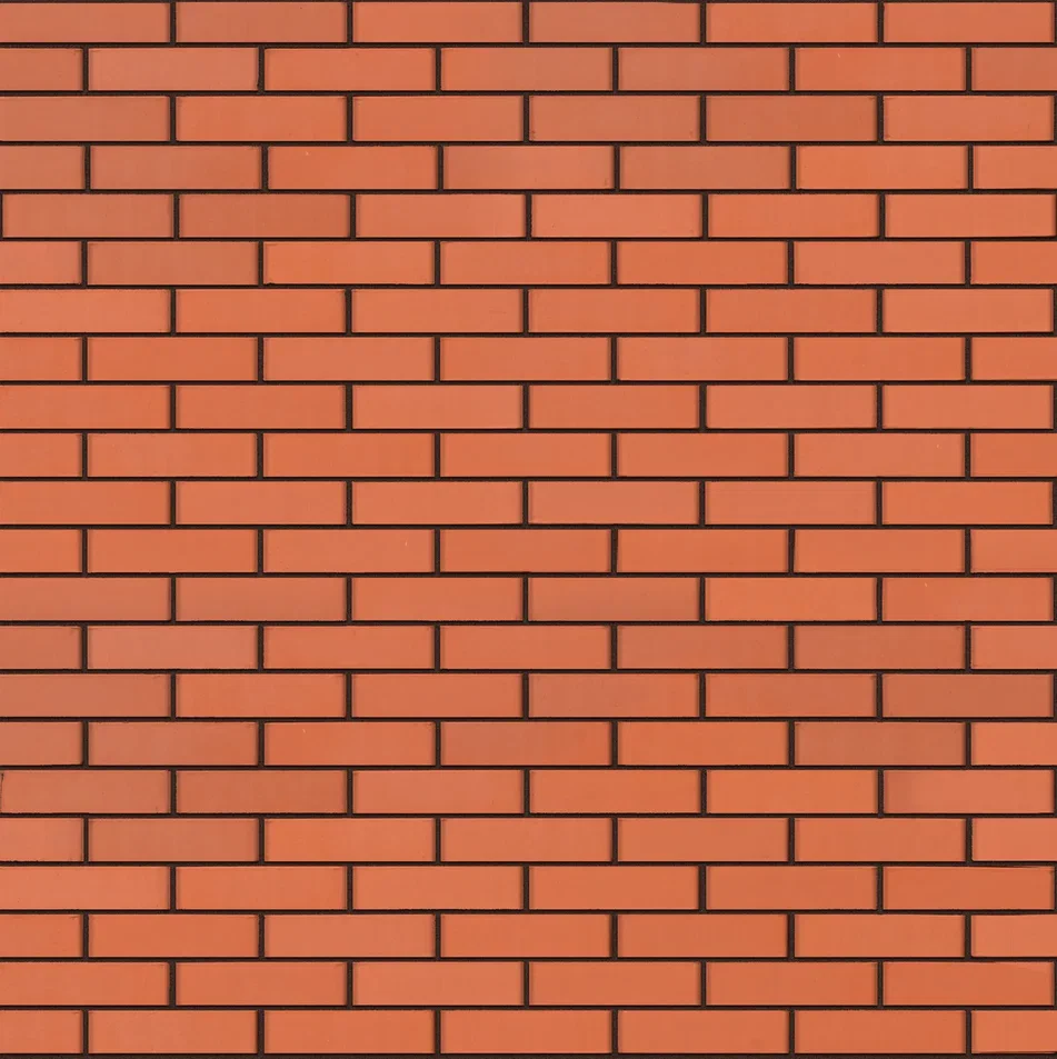 Кирпич Braer лицевой керамический 1НФ красный гладкий