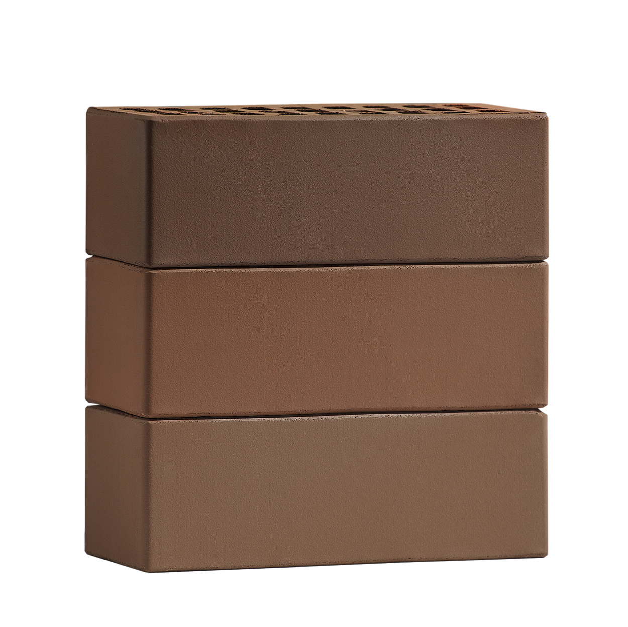 Кирпич лицевой Volgabrick Флеш Гладкий 1.4НФ 