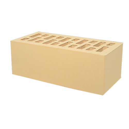 Кирпич лицевой Тербунский гончар пустотелый 1,4НФ золотистый гладкий