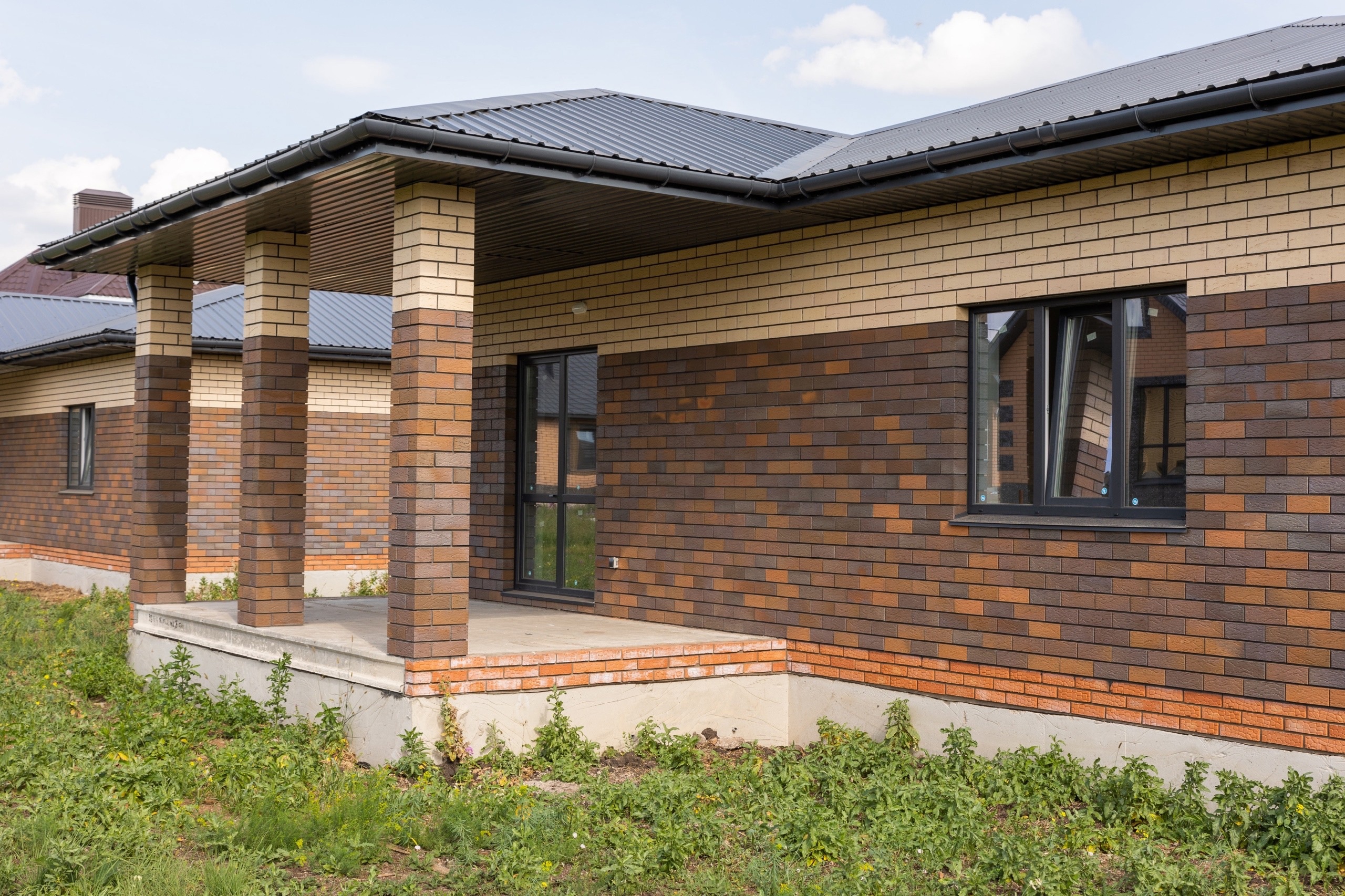 Белебеевский кирпич лицевой 1.4НФ Флеш Медиум Вавилон