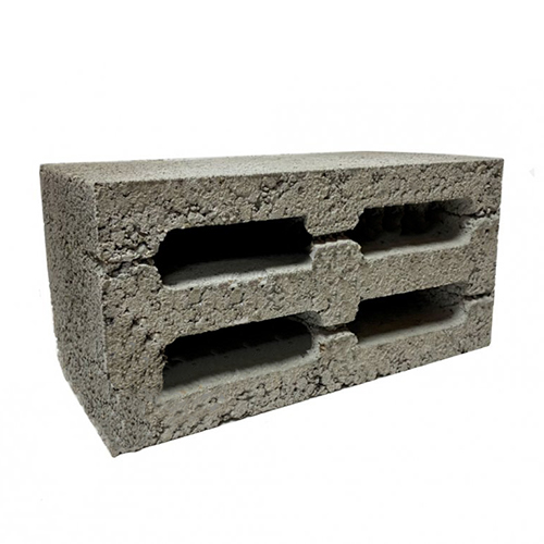 Блок керамзитобетонный с 4 продольными пустотами КСР-ПР-ПС-39-50-F50-1000 Спектр Н