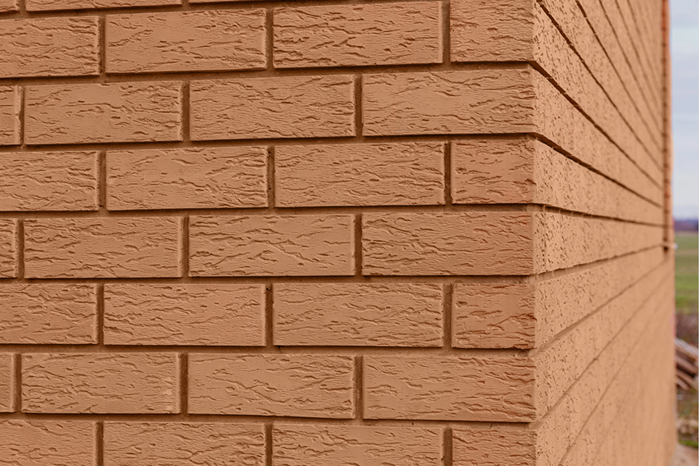 Ключищинский кирпич лицевой 1.4НФ персик византия