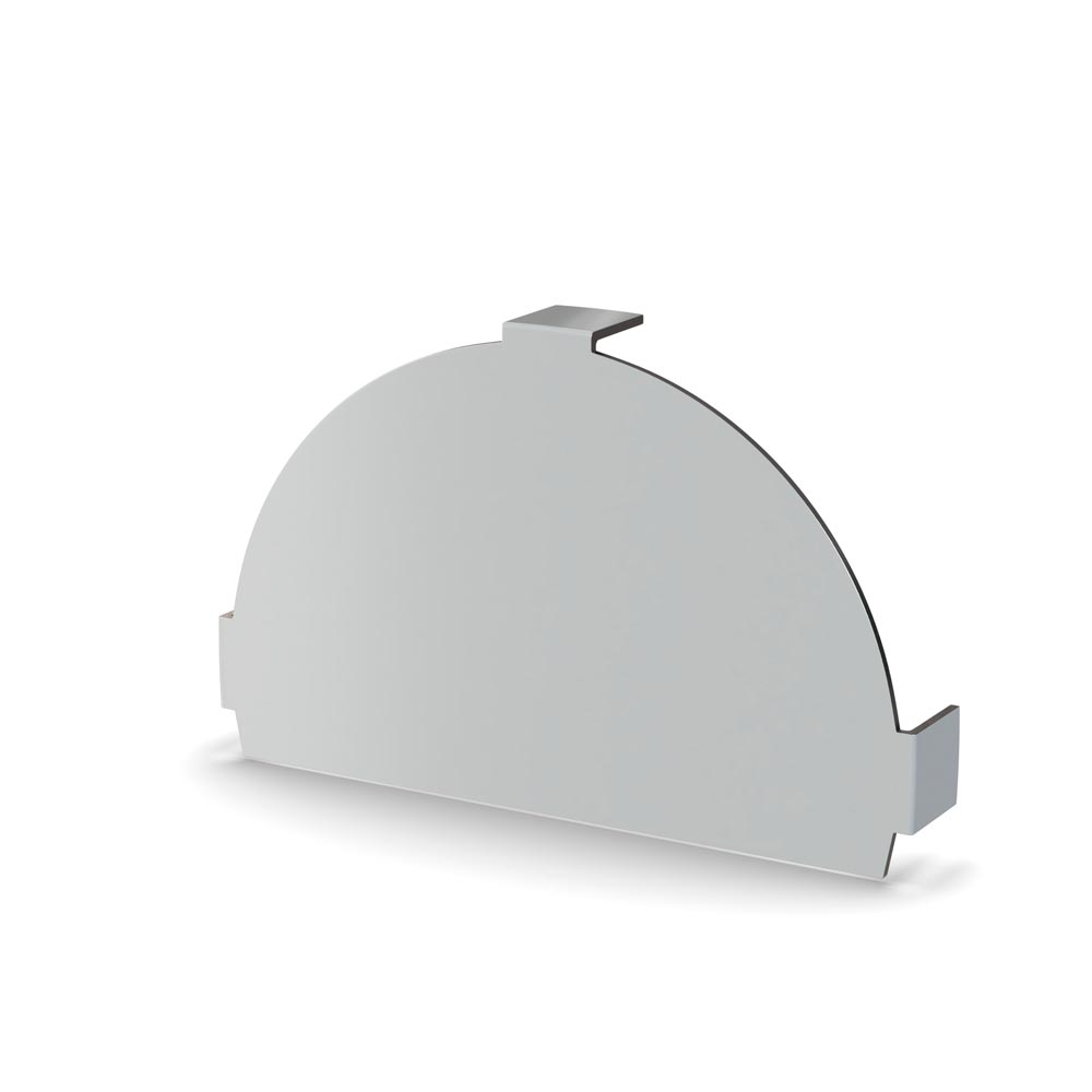 Заглушка конька круглого простая