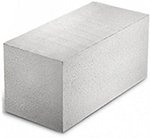 Газобетонный стеновой блок ГРАС D500 600*250*250