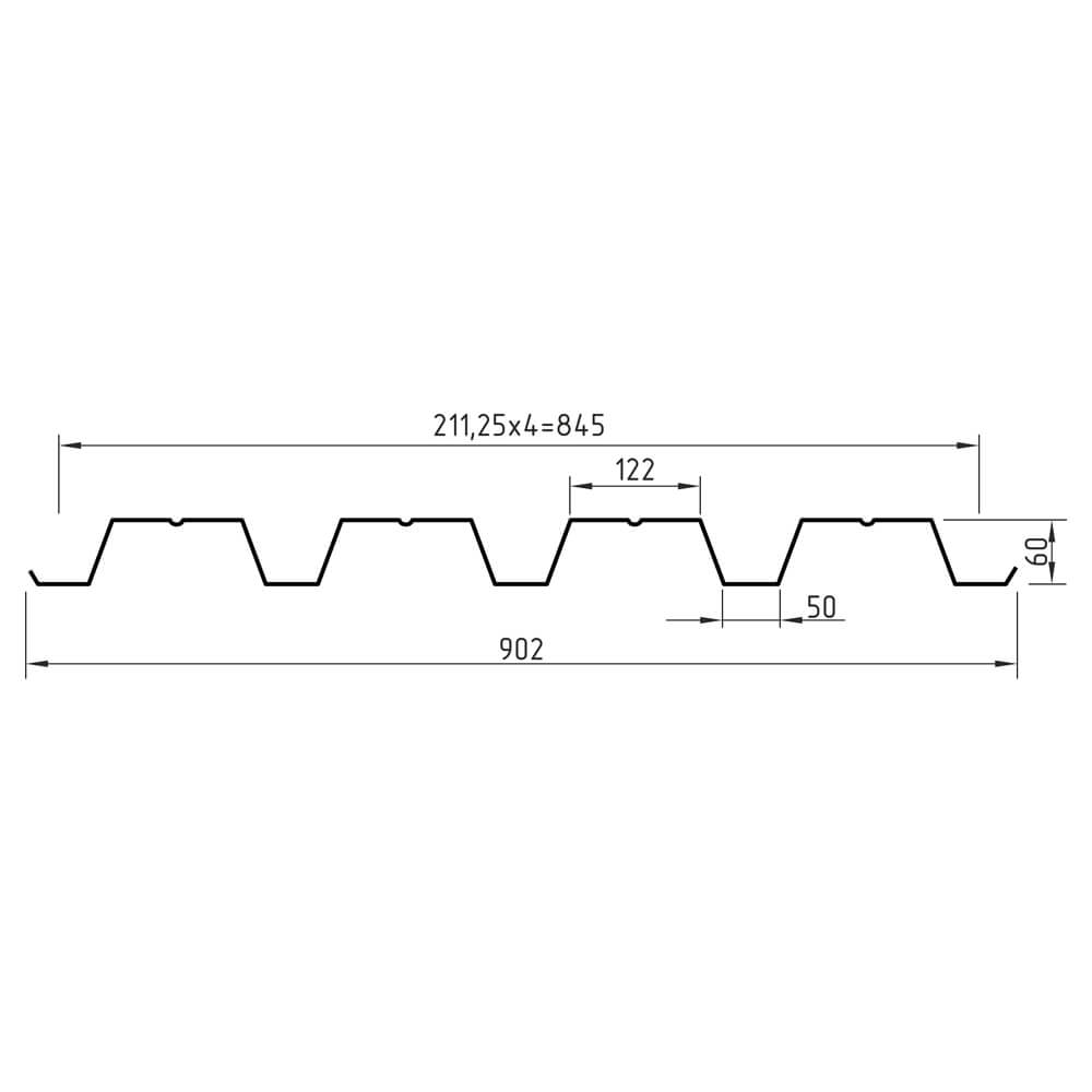 Профнастил H-60