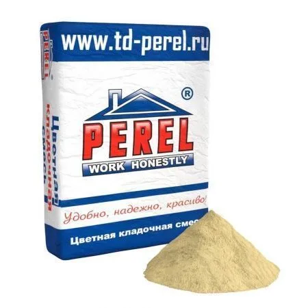 Смесь кладочная цветная Perel VL бежевый 0220 50 кг