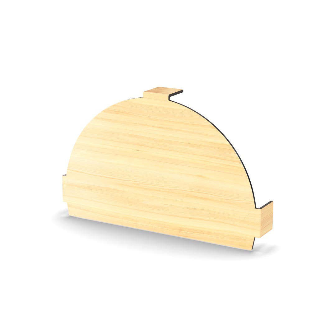 Заглушка конька круглого простая