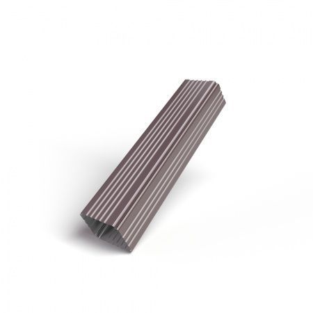 Труба водосточная 76х102х2000 полиэстер RAL3005