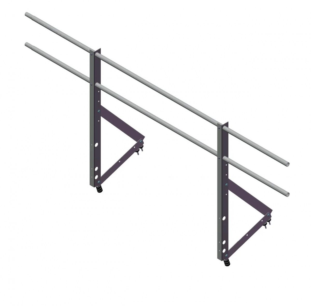 Ограждение кровельное  Optima 1200, (2 м)