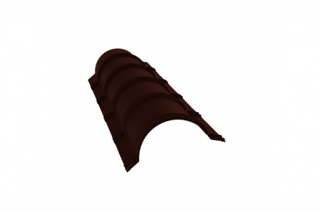 Конек полукруглый малый Satin 0.5