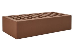 Белебеевский кирпич лицевой 1НФ шоколад гладкий