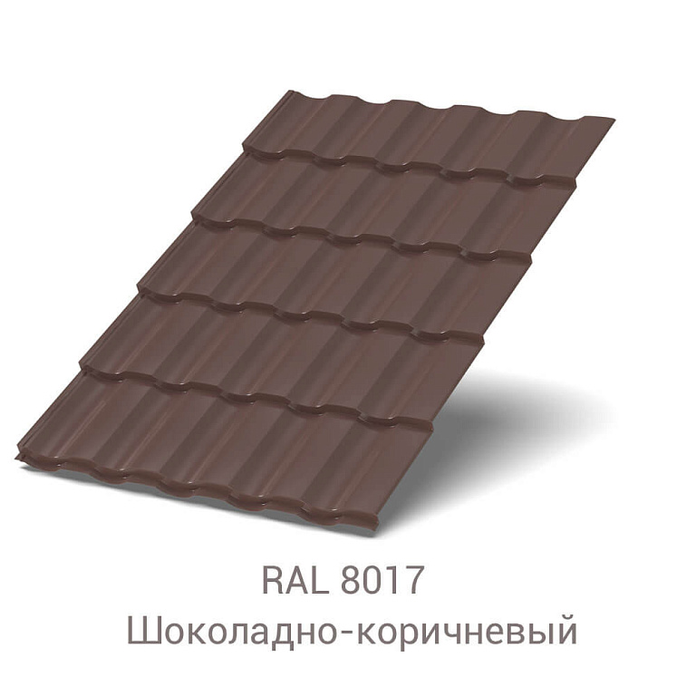 Металлочерепица Монтекристо Puretan 0.5