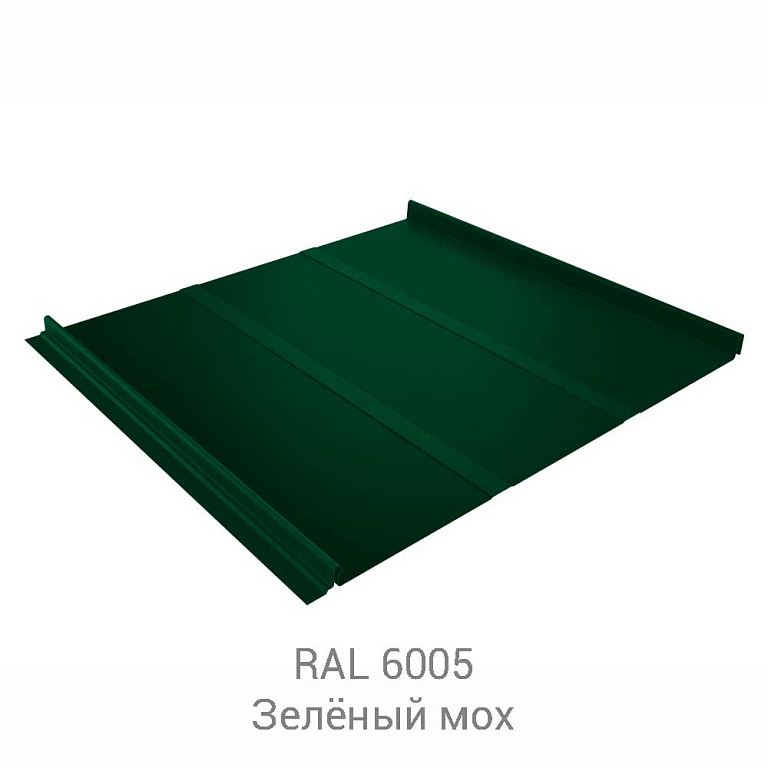 Кликфальц Line Стальной бархат 0.5