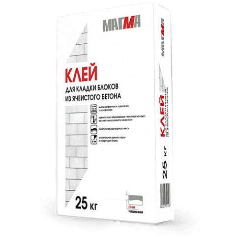 Клей для газобетона Теплон